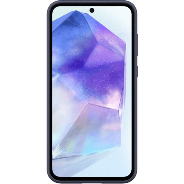 Samsung Galaxy A55 5G Standing Grip -suojakuori, tummansininen - Image 2