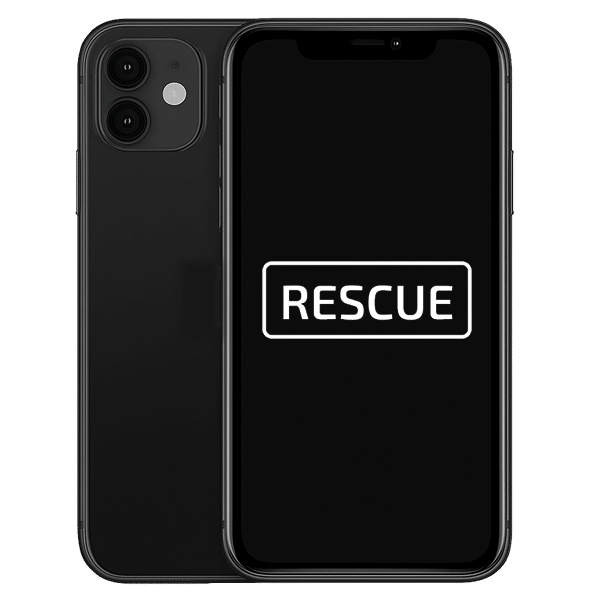 iPhone 11, 64 Gt, Black (rescue)