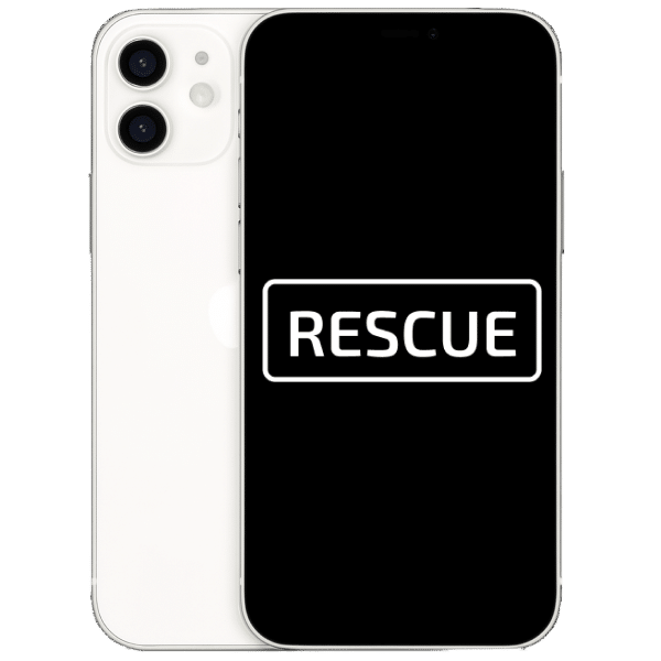 Apple iPhone 12, 128 GB, White (rescue)