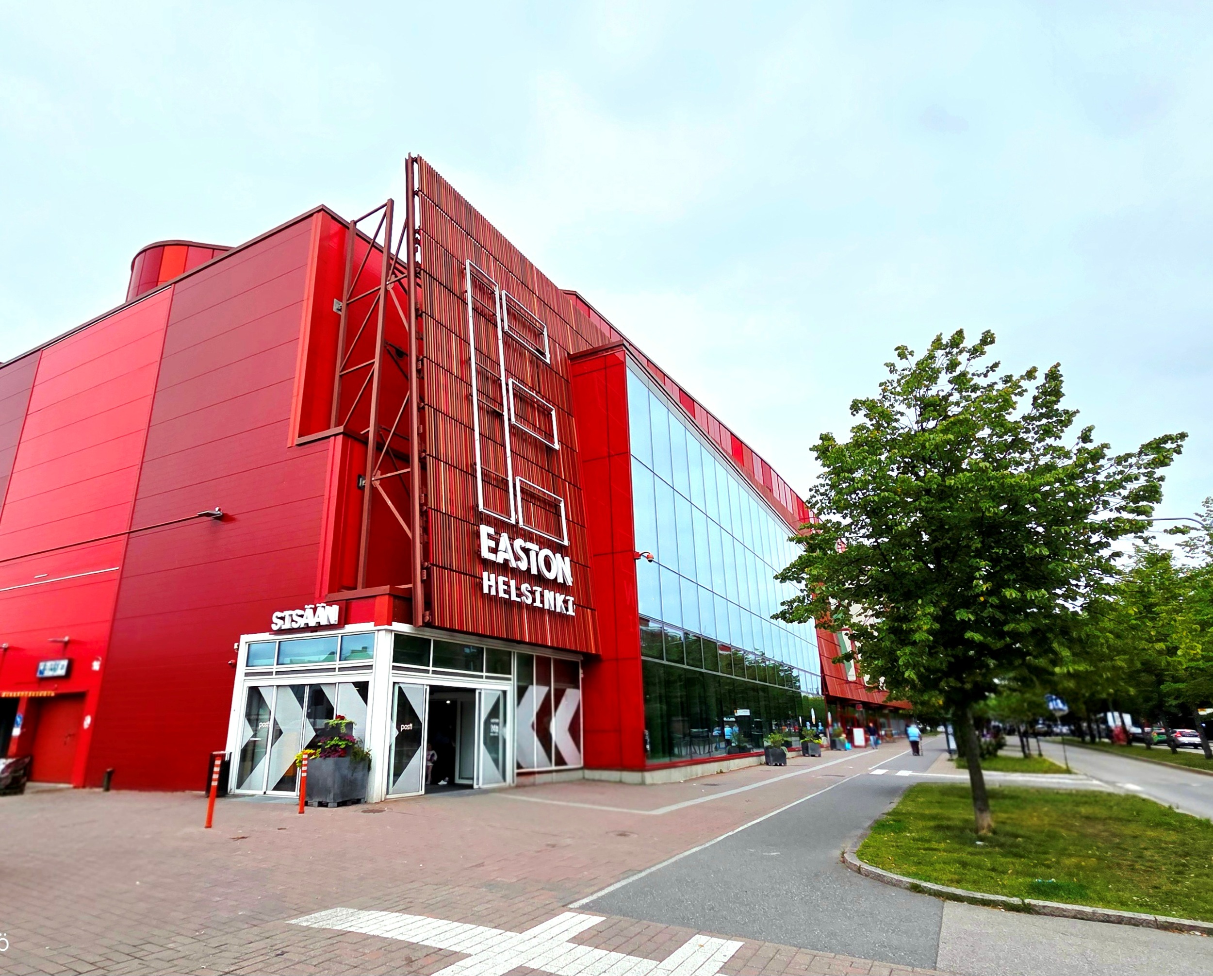 Mobiilipiste kauppakeskus Easton