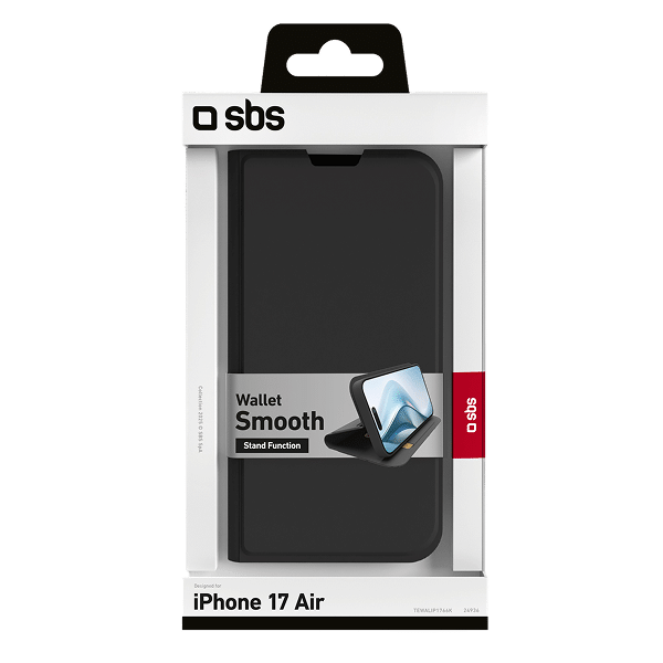 SBS Wallet Smooth -suojakotelo, Apple iPhone 17 Air