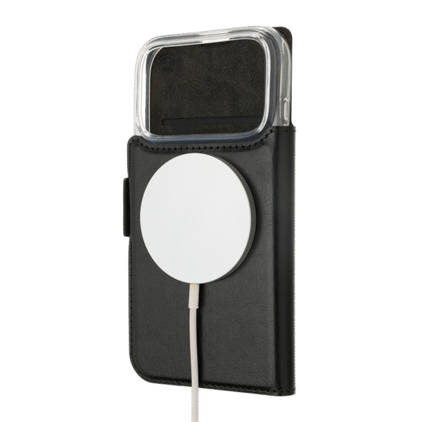 Wave Book Case MagSafe -suojakotelo, Apple iPhone 17 Pro Max, musta - Image 2