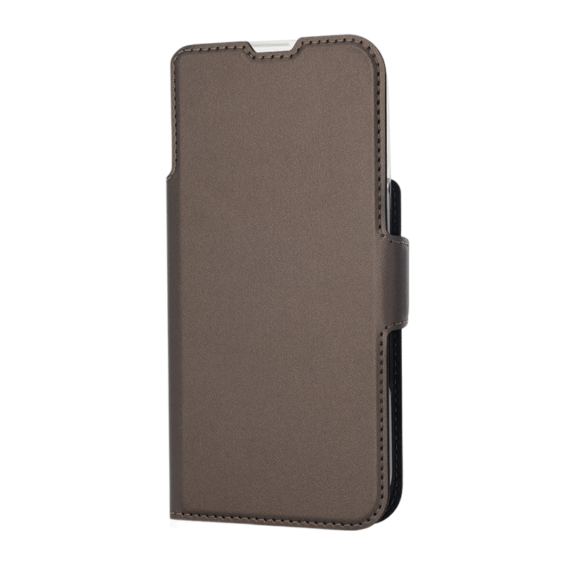 Wave Book Case MagSafe -suojakotelo, Apple iPhone 17 Pro Max, ruskea