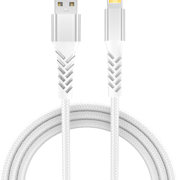 Grateq Pro USB-C-lightning -kaapeli 2,25 m, valkoinen