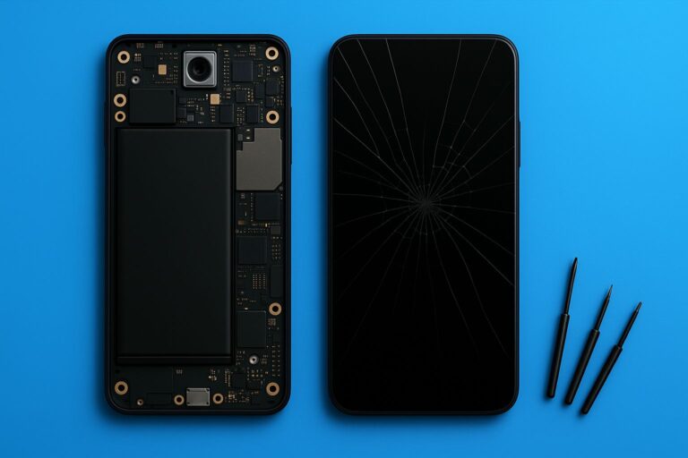 rikkinäisen puhelimen tietojen siirto