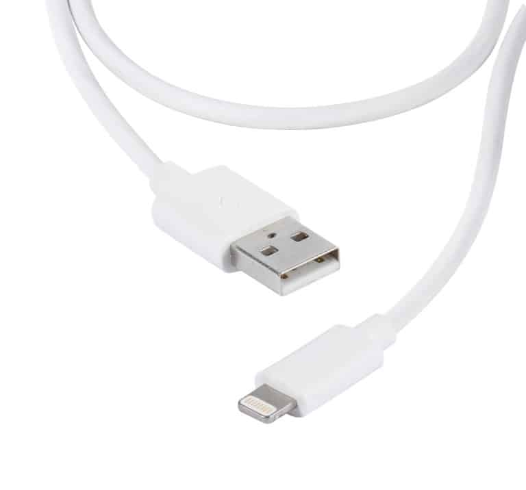 Vivanco Lightning kaapeli MFI 1.2m Valkoinen