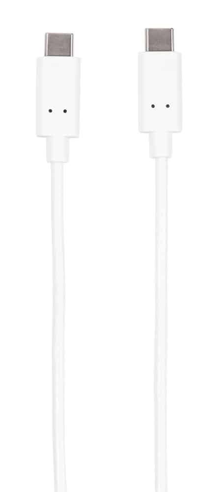Vivanco USB-C/USB-C 2.0 kaapeli 0.5m Valkoinen