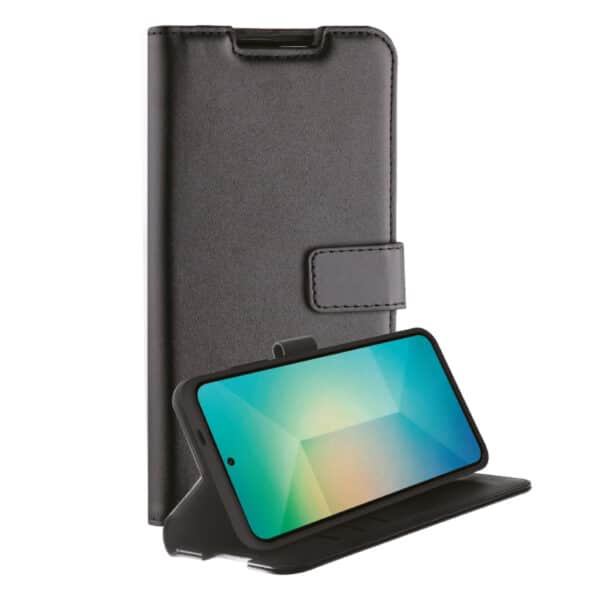 Vivanco Classic Lompakkokotelo Samsung Galaxy S25 Musta