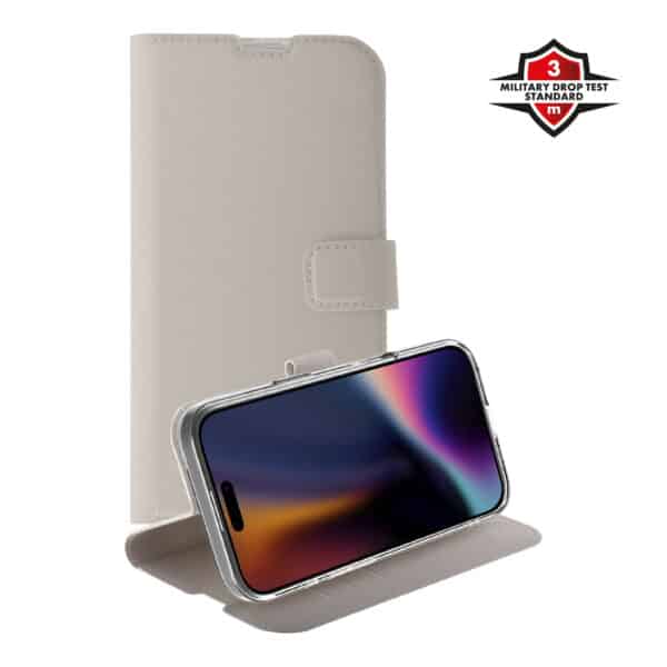X2O Classic Wallet Lompakkokotelo Apple iPhone 17 Pro Greige