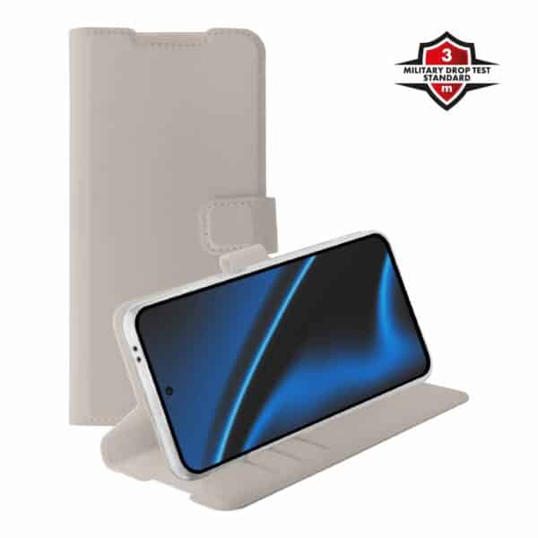 X2O Classic Wallet Lompakkokotelo Samsung Galaxy A56/A36 5G Greige
