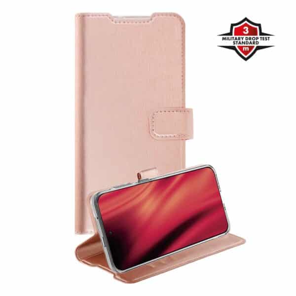 X2O Classic Wallet Lompakkokotelo OnePlus 15 Rose Gold