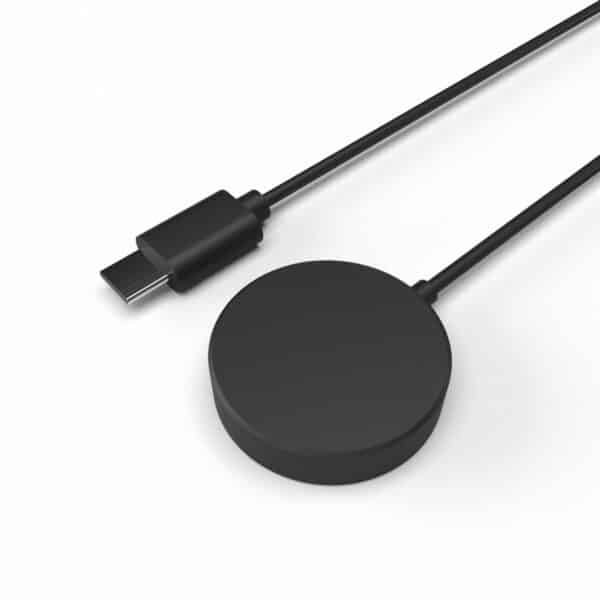 FIXED USB-C-latauskaapeli Galaxy Watch älykellolle Musta