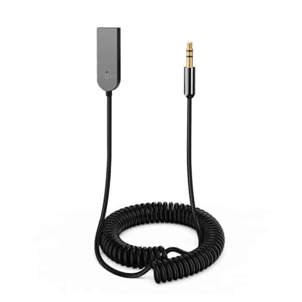 FIXED SIGNAL BT-audiovastaanotin 3.5mm spiraalikaapeli