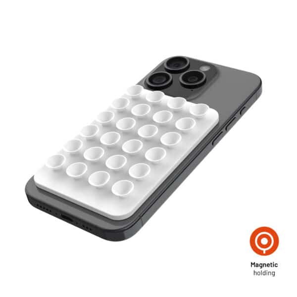 FIXED MAGMATE MagSafe pidike imukupeilla Valkoinen