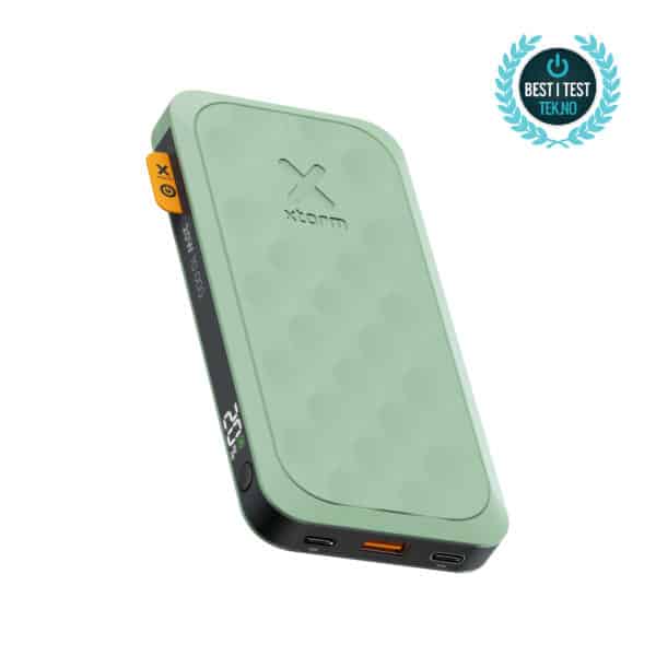 Xtorm Power Bank USB-C PD 20W 10.000mAh/2xUSB-C Vihreä