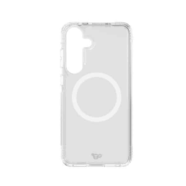 Tech21 Evo Clear Magnet suojakuori,, Samsung Galaxy S25+ Kirkas