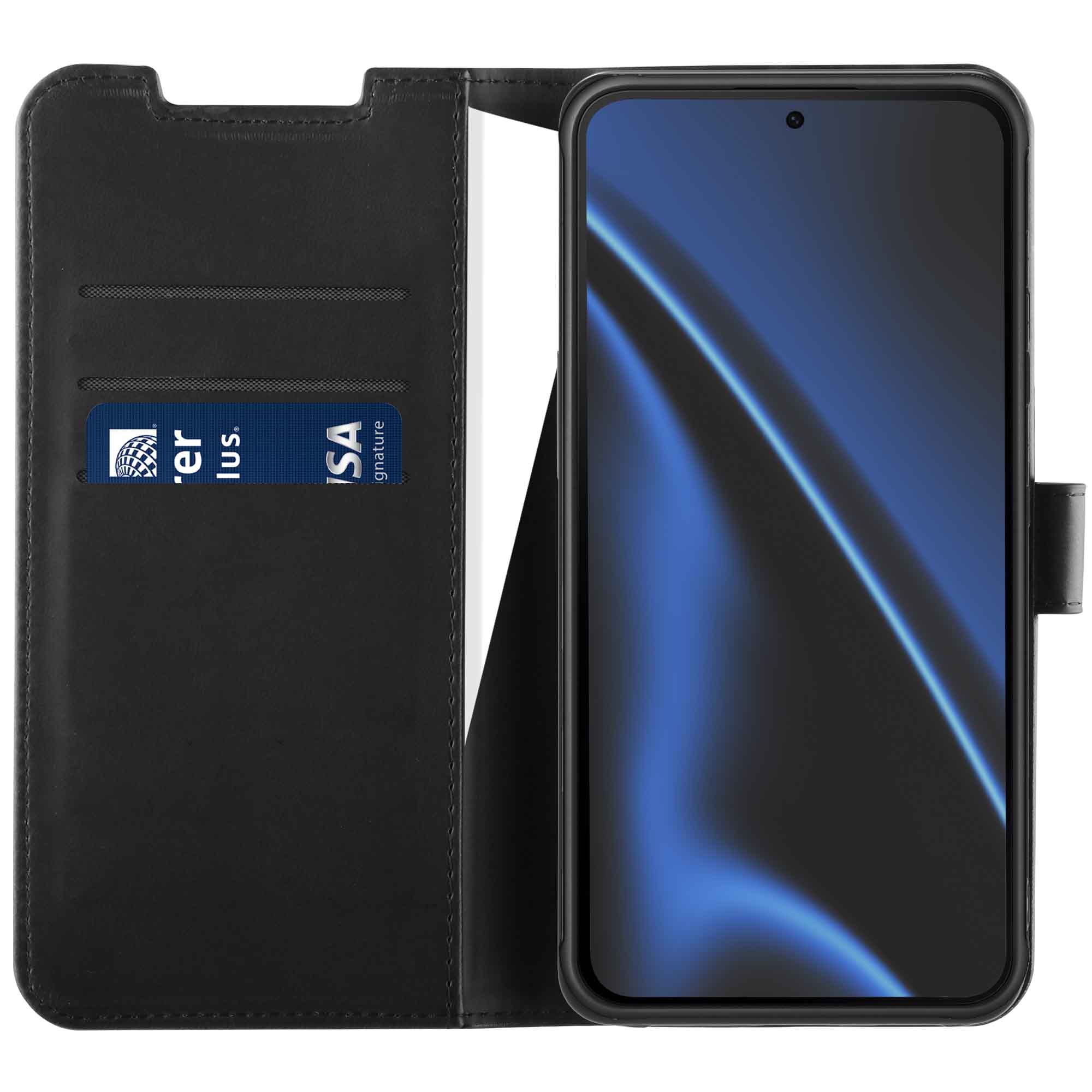 X2O Classic Wallet Lompakkokotelo Samsung Galaxy S26+, musta - Image 3