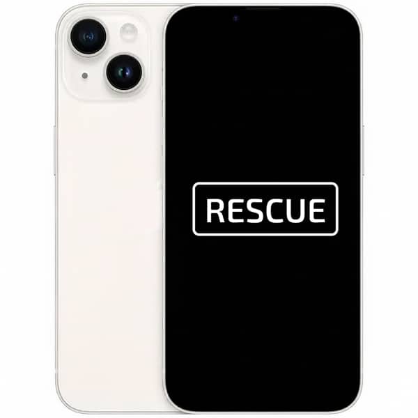 Apple iPhone 14, 128 GB, Starlight (rescue)