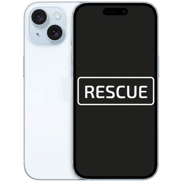 iPhone 15, 128 GB, Blue (rescue)
