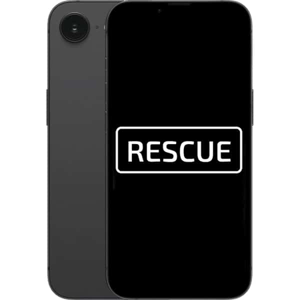 Apple Iphone 16e, 128 GB, Black (rescue)