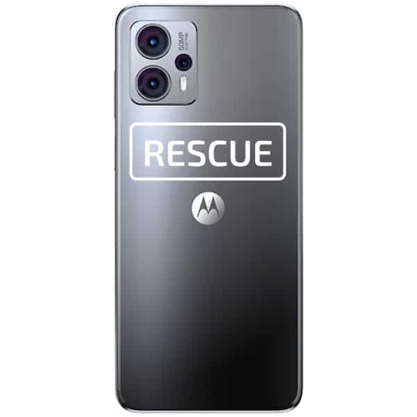 Motorola G23, 128 GB, Matte Charcoal (rescue)