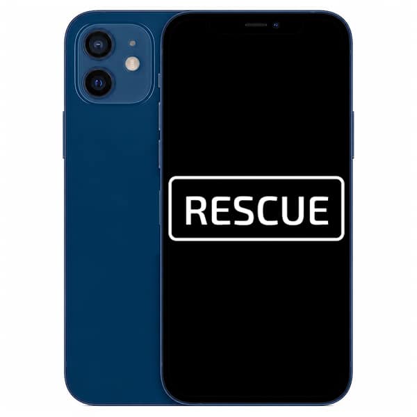 Apple iPhone 12 Mini, 128 GB, Blue (rescue)