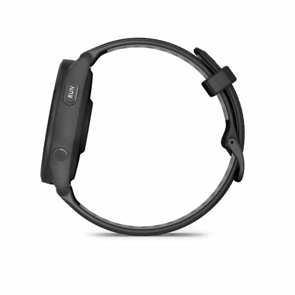 garmin forerunner 265 musta sivusta