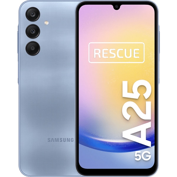 Samsung A25 5G, 128 GB, Sininen (rescue)