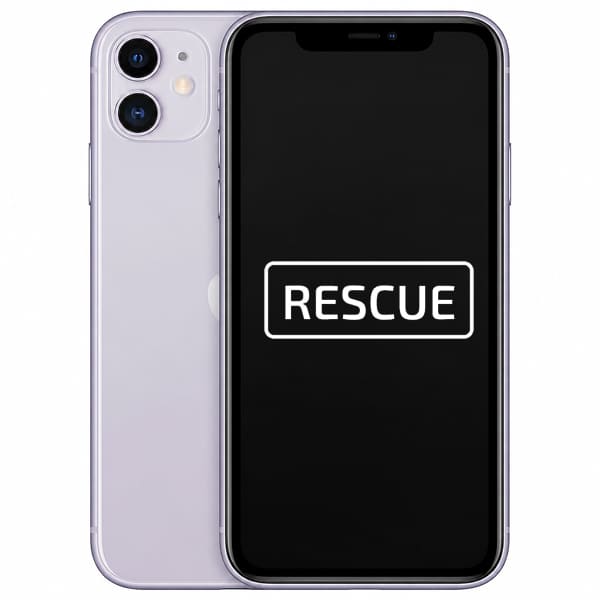 Apple iPhone 11, 64 GB, Lila (rescue)