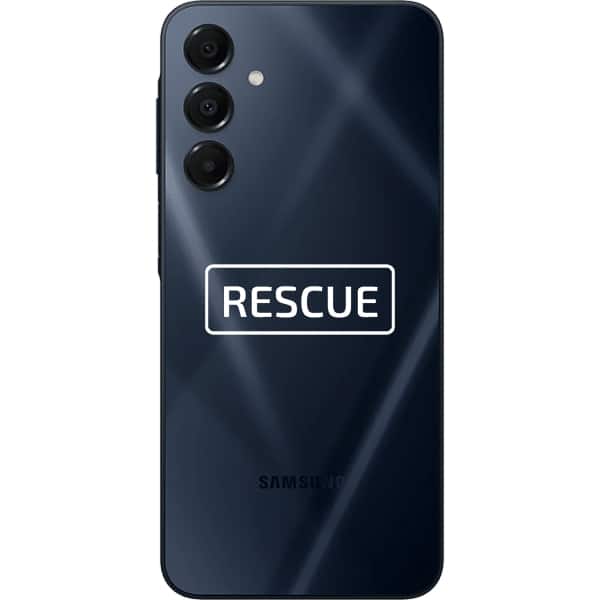 Samsung Galaxy A16 4G, 128 GB, Musta (rescue)