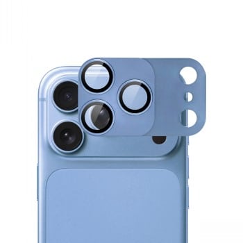 Screenor iPhone 18 Pro Max kamerasuoja Vizor+ Magnetic, sininen