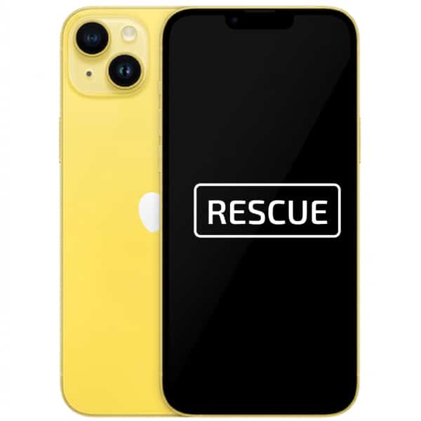 Apple iPhone 14 Plus, 128 GB, Yellow (rescue)