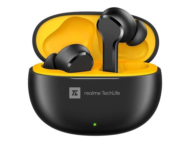 realme TechLife Buds, musta
