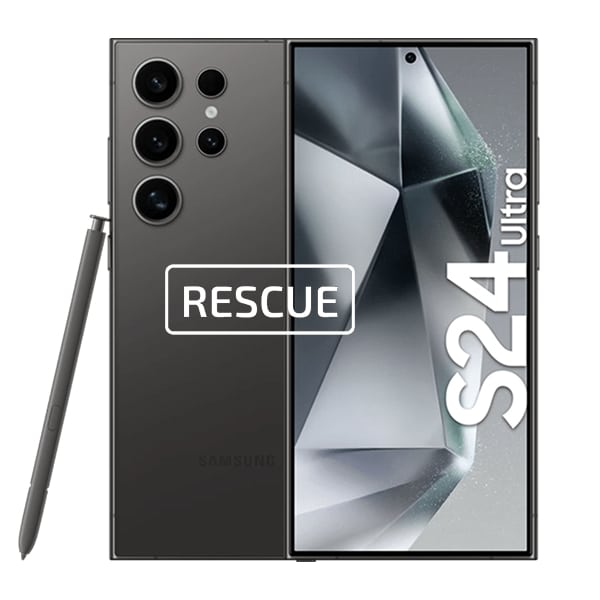 Samsung Galaxy S24 Ultra, 256 GB, Musta (rescue)