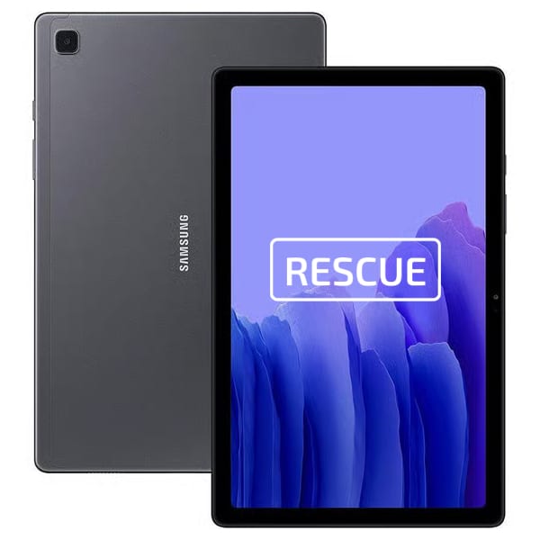 Samsung Galaxy Tab A7, 32 GB, Harmaa (rescue)